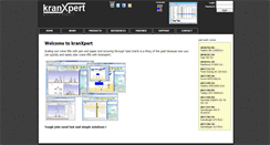 Desktop Screenshot of kranxpert.com