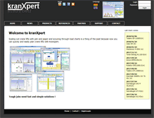 Tablet Screenshot of kranxpert.com